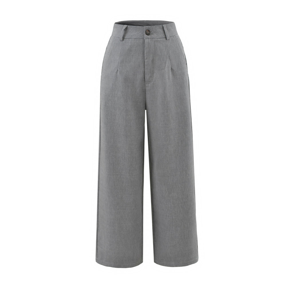 The Wide-Leg Trousers | High-Waisted Relaxed Fit