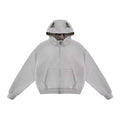 Women's Reversible Cardigan Jacket | Grey & Tiger Print | KOVA