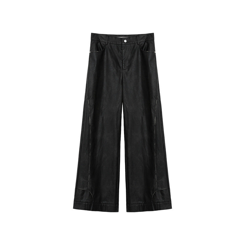 The Retro Straight-Leg Trousers | Deconstructed Fit