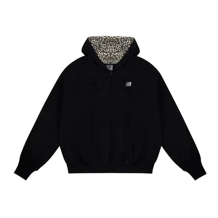 Women's Reversible Cardigan Jacket | Grey & Tiger Print | KOVA