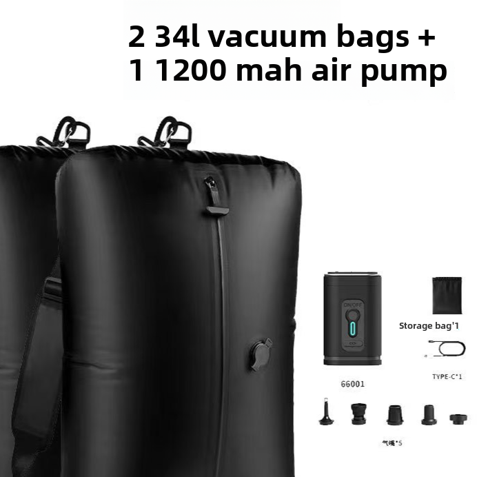 The Travel Compression Storage Bags | Space-Saving Essential