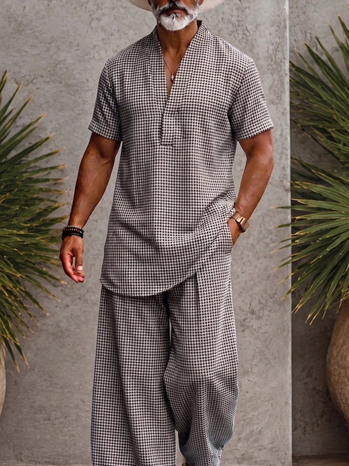 Men's Casual Plaid Shirt | Relaxed Fit | KOVA