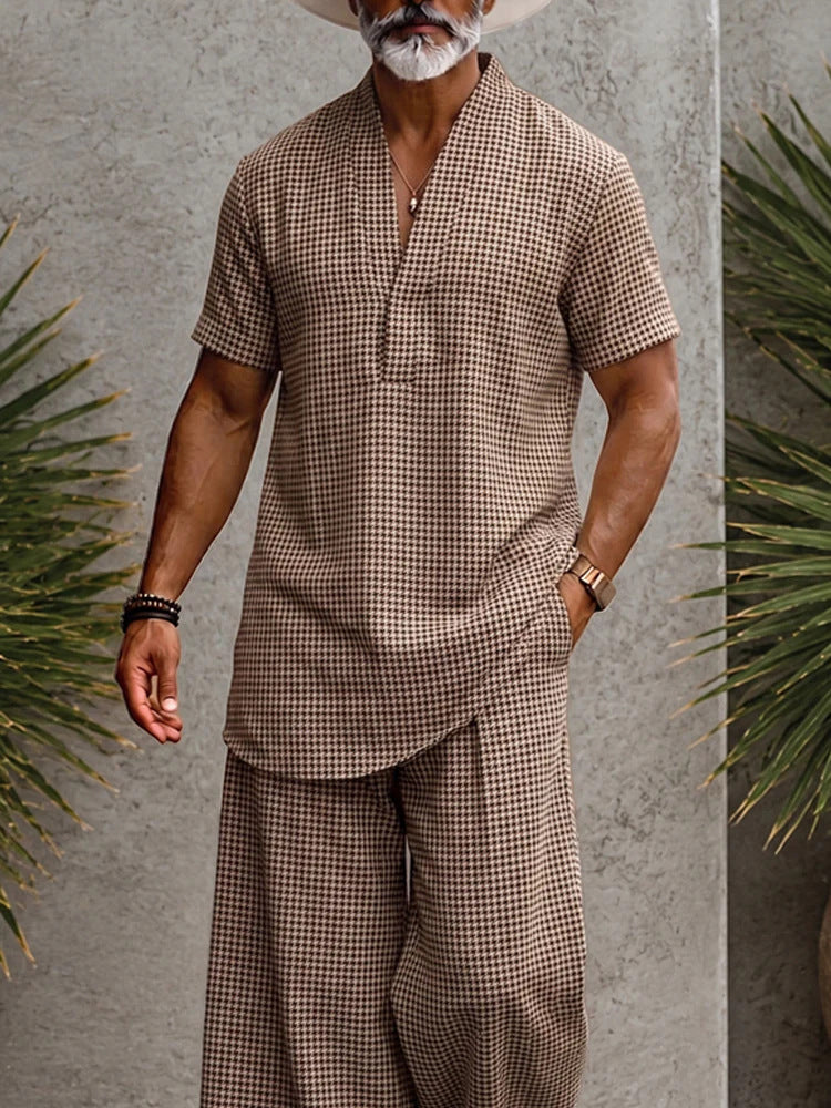 Men's Casual Plaid Shirt | Relaxed Fit | KOVA
