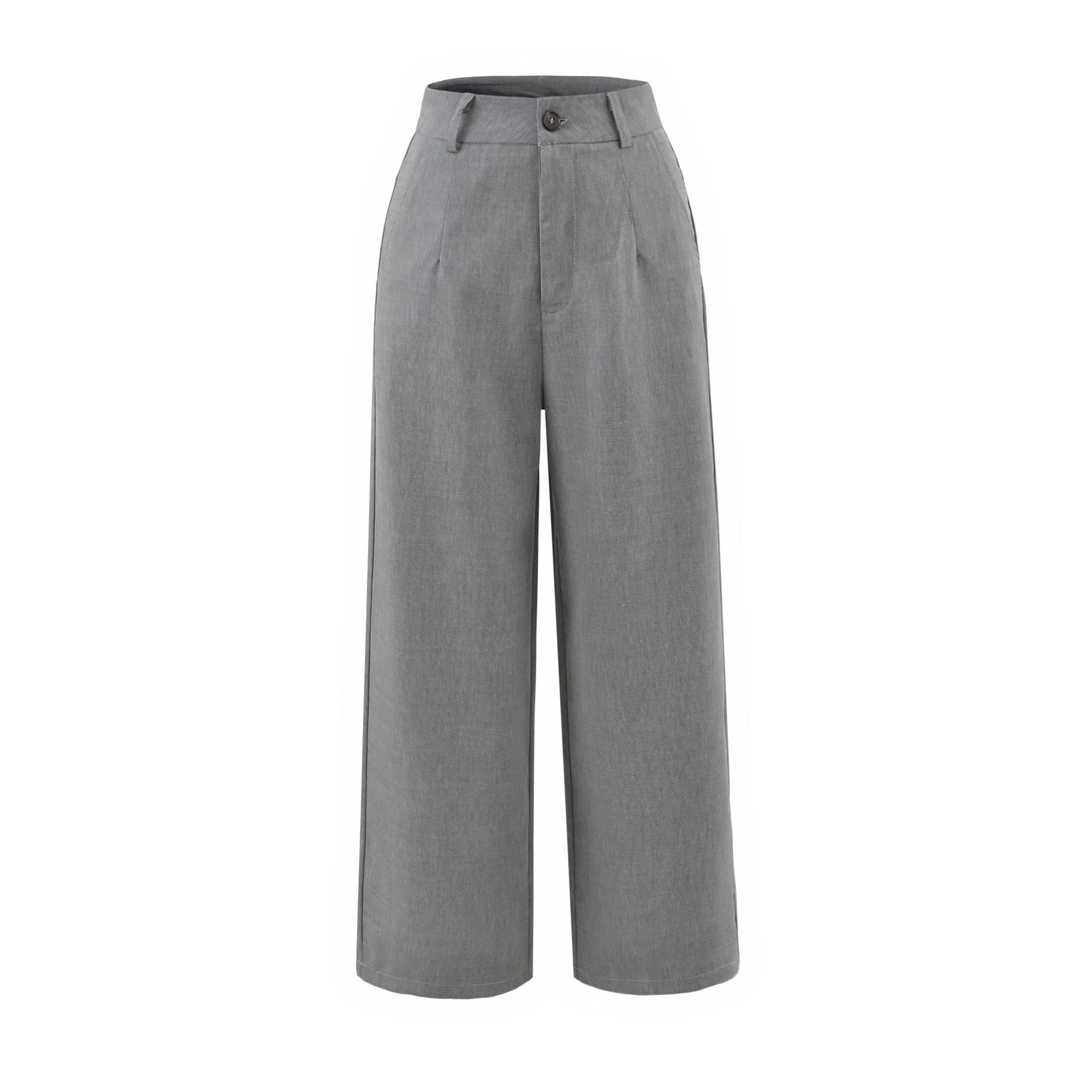 The Wide-Leg Trousers | High-Waisted Relaxed Fit