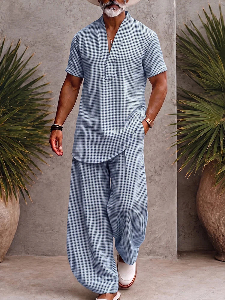 Men's Casual Plaid Shirt | Relaxed Fit | KOVA