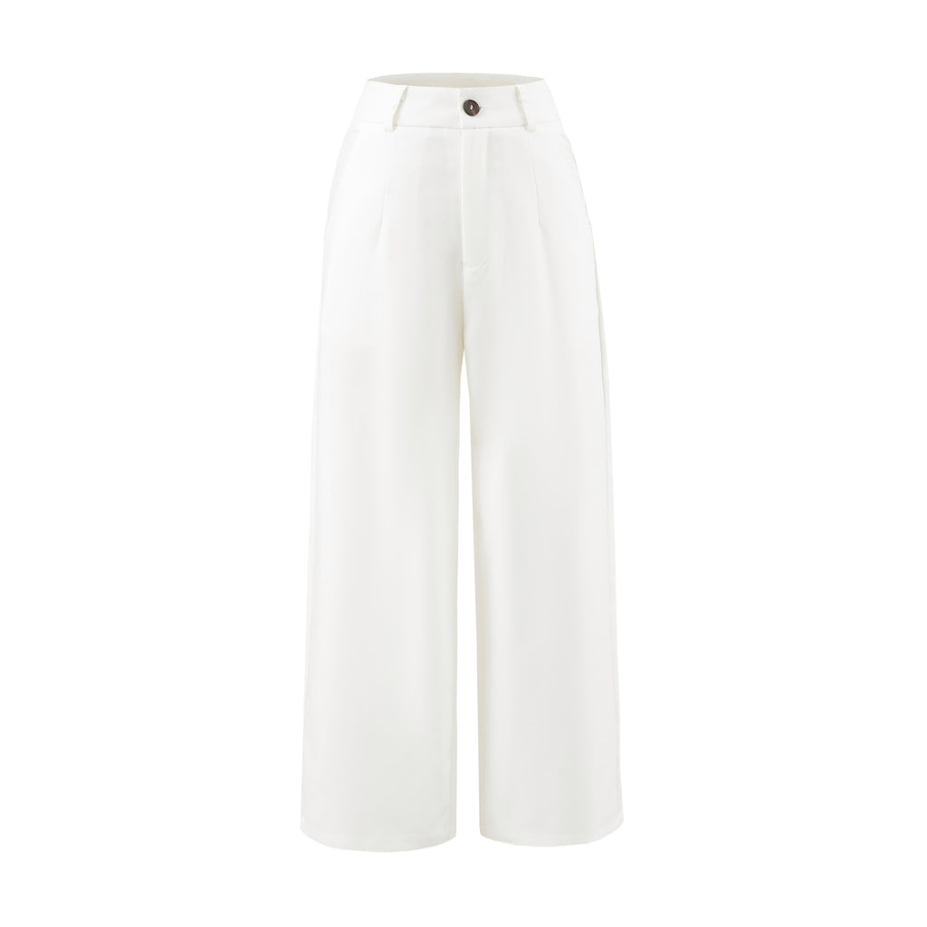 The Wide-Leg Trousers | High-Waisted Relaxed Fit