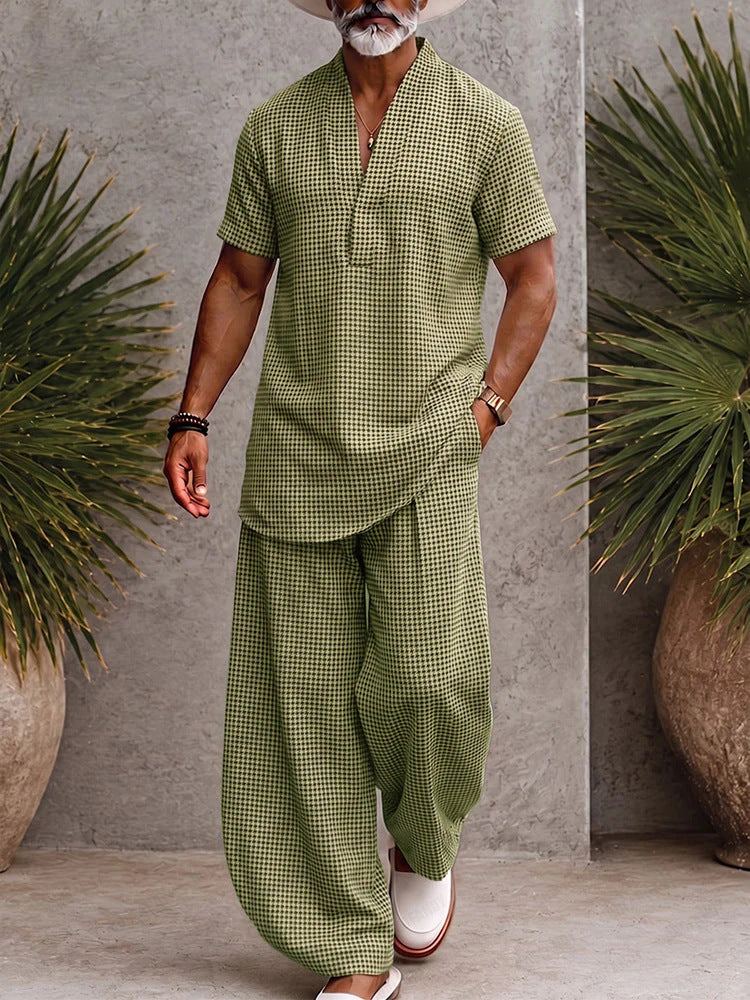 Men's Casual Plaid Shirt | Relaxed Fit | KOVA