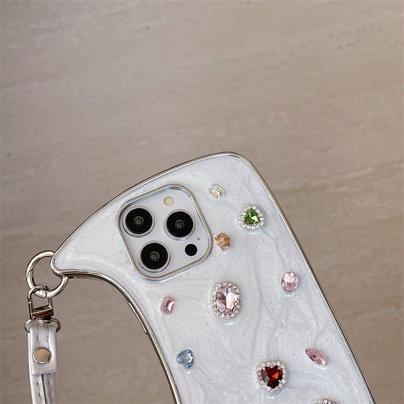 The Sparkle Handbag Phone Case | Gemstone Statement Design