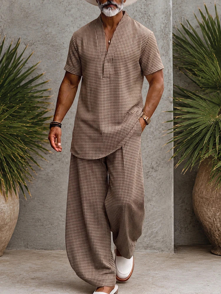 Men's Casual Plaid Shirt | Relaxed Fit | KOVA